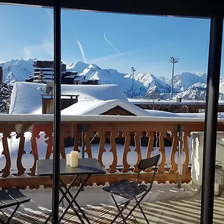 Spot, Exceptl 80 M2, Centre Alpe D Huez, Au Pied, Menandiere, 8 Pers, 3ch, 3sdb Apartment Alpe d'Huez